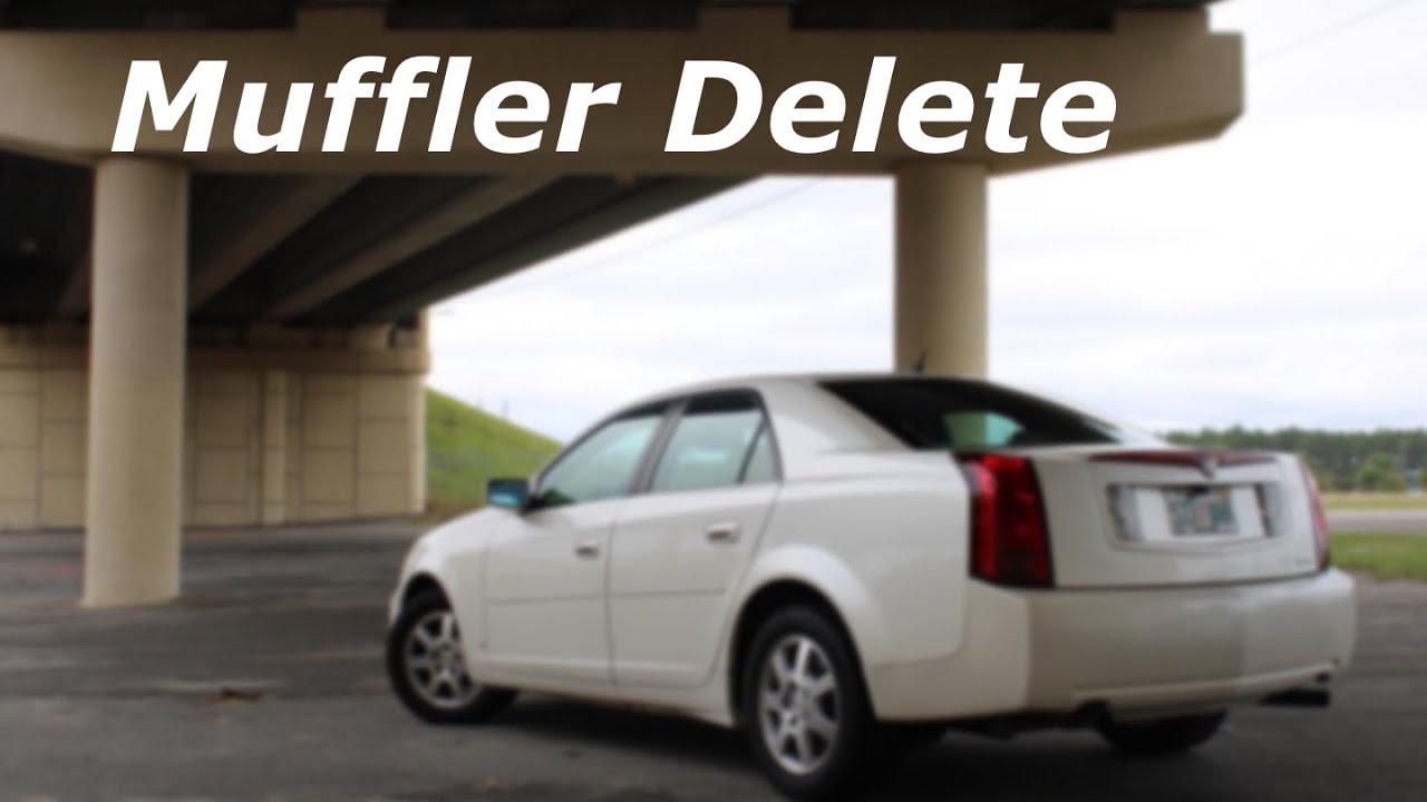 2007 Cadillac CTS 3.6 Muffler Delete