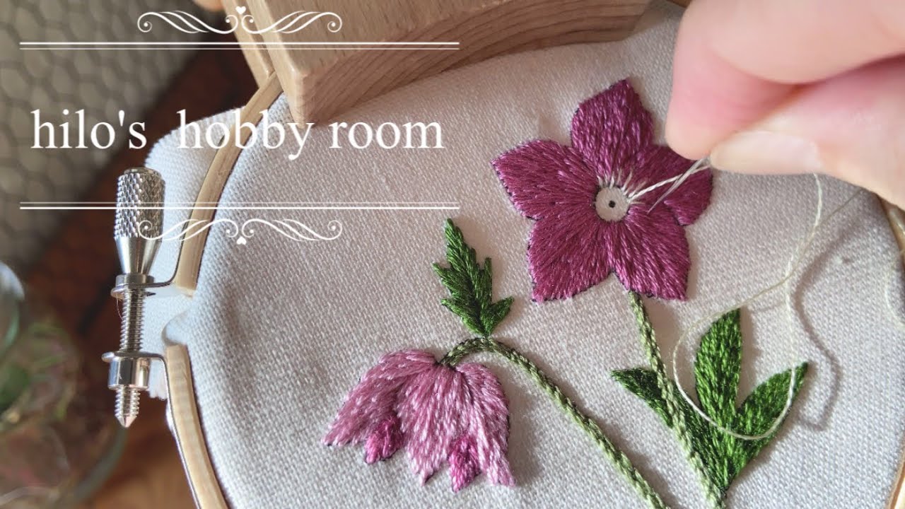 刺繍初心者さんにオススメ】青木和子さんのキット 12か月の植物手帖