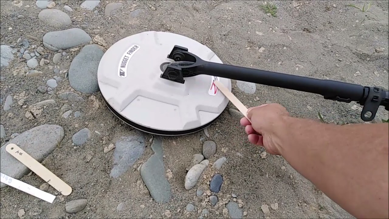 Difference between Lead/Steel pellets Nugget Finder Z-Search and 10" X-Coil on the Minelab GPZ 7000