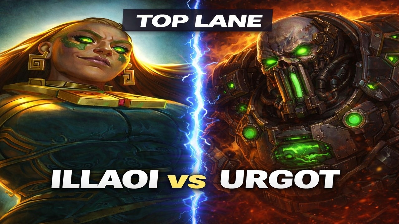 Rank 1 Illaoi WORLD vs Master Urgot | the lord mardigo