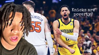 They Are Poverty!!! | Knicks vs Pacers Game 7 Reaction |