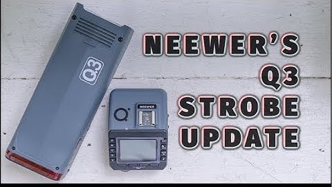 Neewer Q3 2.4GHz Wireless Flash Strobe - Important Update | DONT BUY THIS Aug 17th 2021