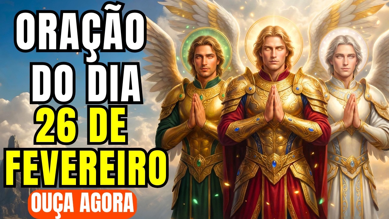Os 3 Arcanjos DECLARAM HOJE Proteção Total no Seu Lar — Todo Mal Cai Por Terra — Reze Comigo