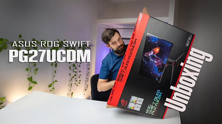 Unboxing the ASUS ROG Swift PG27UCDM – 4K 240Hz OLED Gaming Monitor!