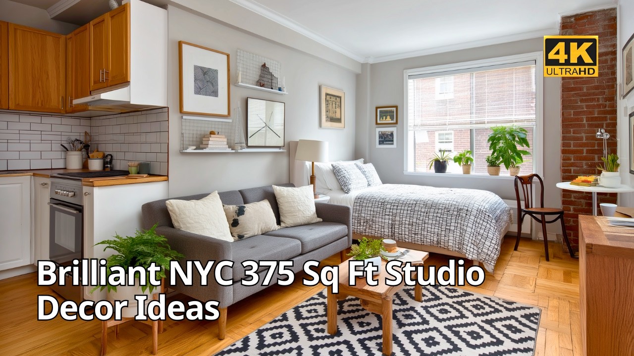 Идеальный вариант для жизни в небольшом пространстве в Нью-Йорке | Студия в Бруклине, 375 кв. футов