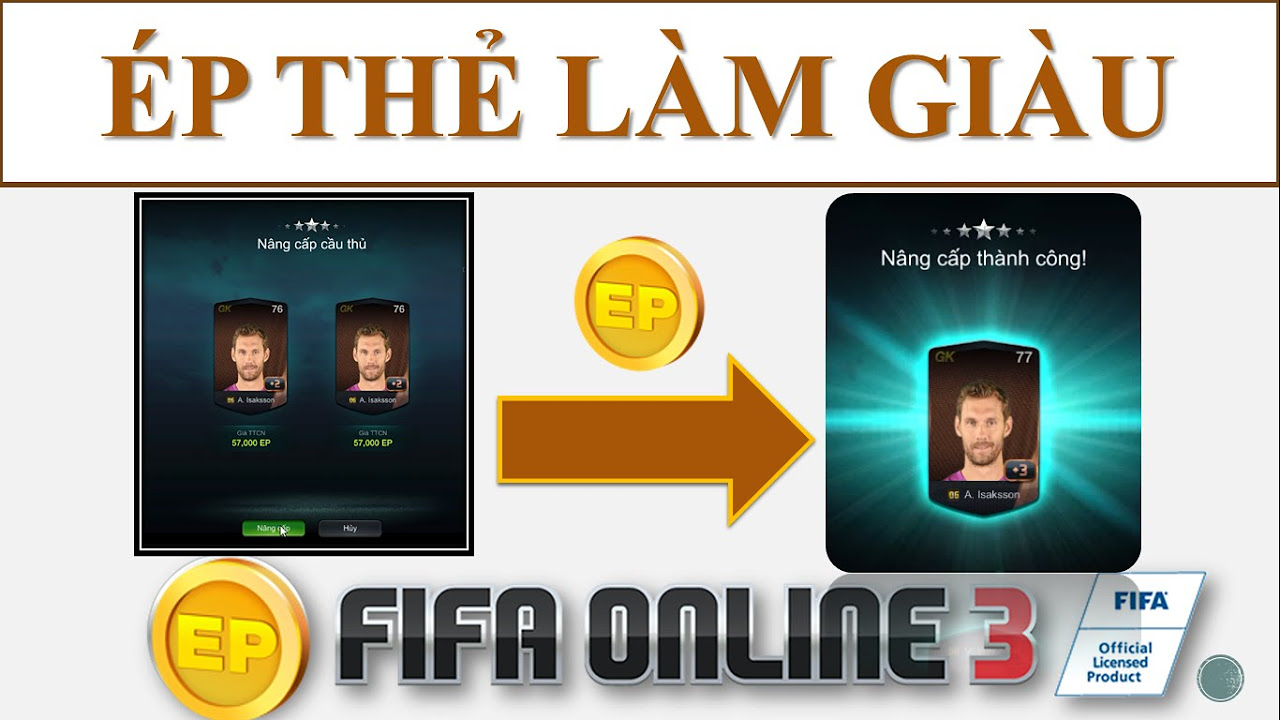 โปร fifa online 3 2016  New 2022  I Love FO3: Cách Kiếm Tiền Nhanh Trong Fifa Online 3: Ép Thẻ Làm Giàu Sau Update 2016