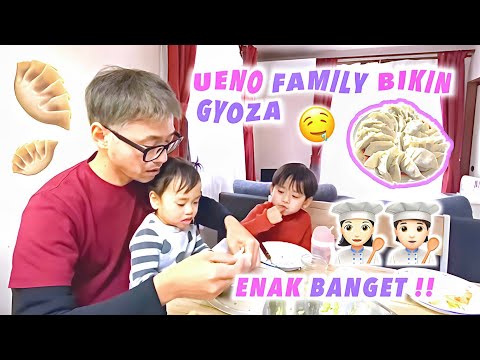 MENGHABISKAN WAKTU LIBURAN MEMBUAT GYOZA 🥟‼️ANAK ANAK SUKA SEKALI