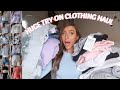 *HUGE* TRY ON CLOTHING HAUL | BRANDY MELVILLE, URBAN OUTFITTERS, ALO YOGA & MORE!