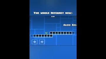 The whole Internet now ☠️ #geometrydash #gd #shorts