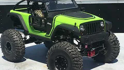 TOYAN 4 STROKE L400 4 CYLINDER RC ENGINE JEEP BUILD