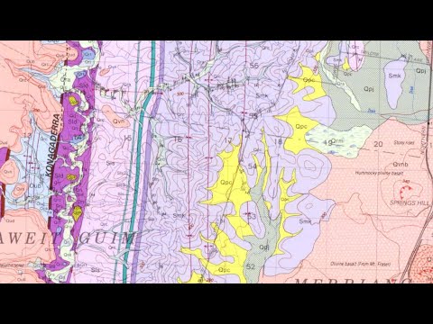 How to read a Geological map