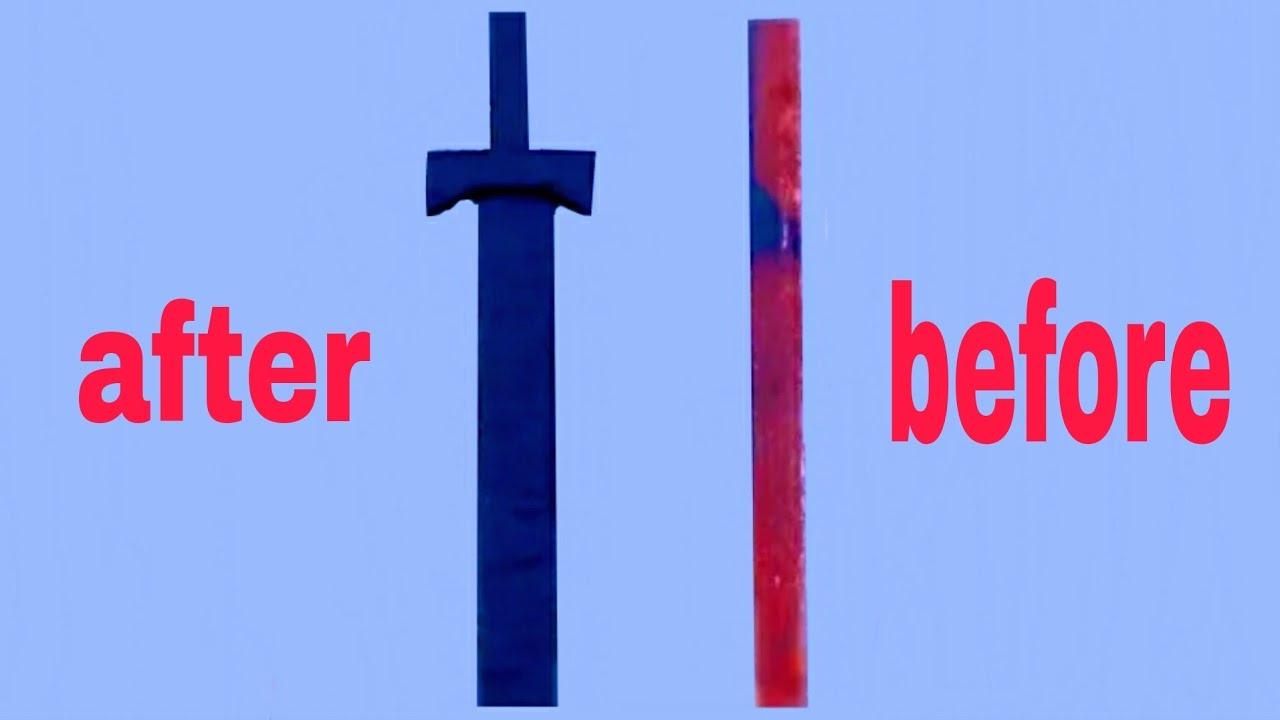 HOW TO MAKE A SWORD YouTube