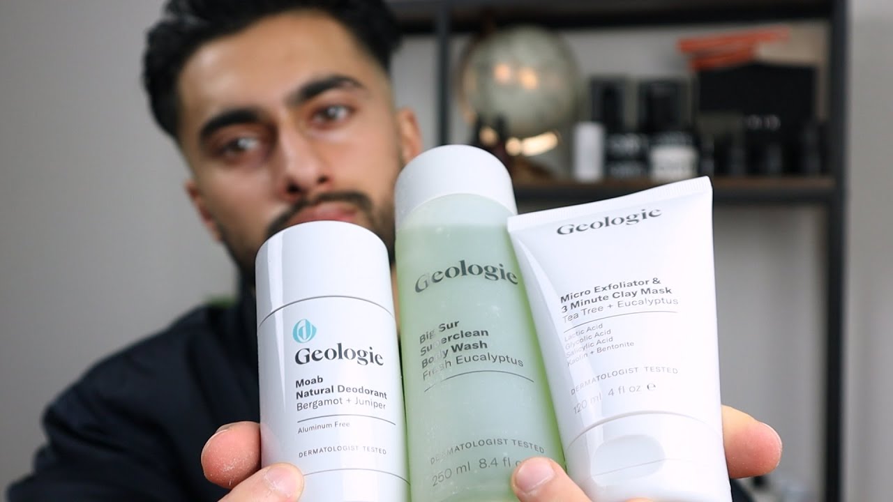 My 2023 Geologie Skin Care Package Body Wash, Deodorant, and