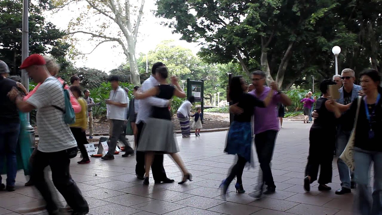 Sydney Tango Flashmob Walking Dance Part 2 YouTube