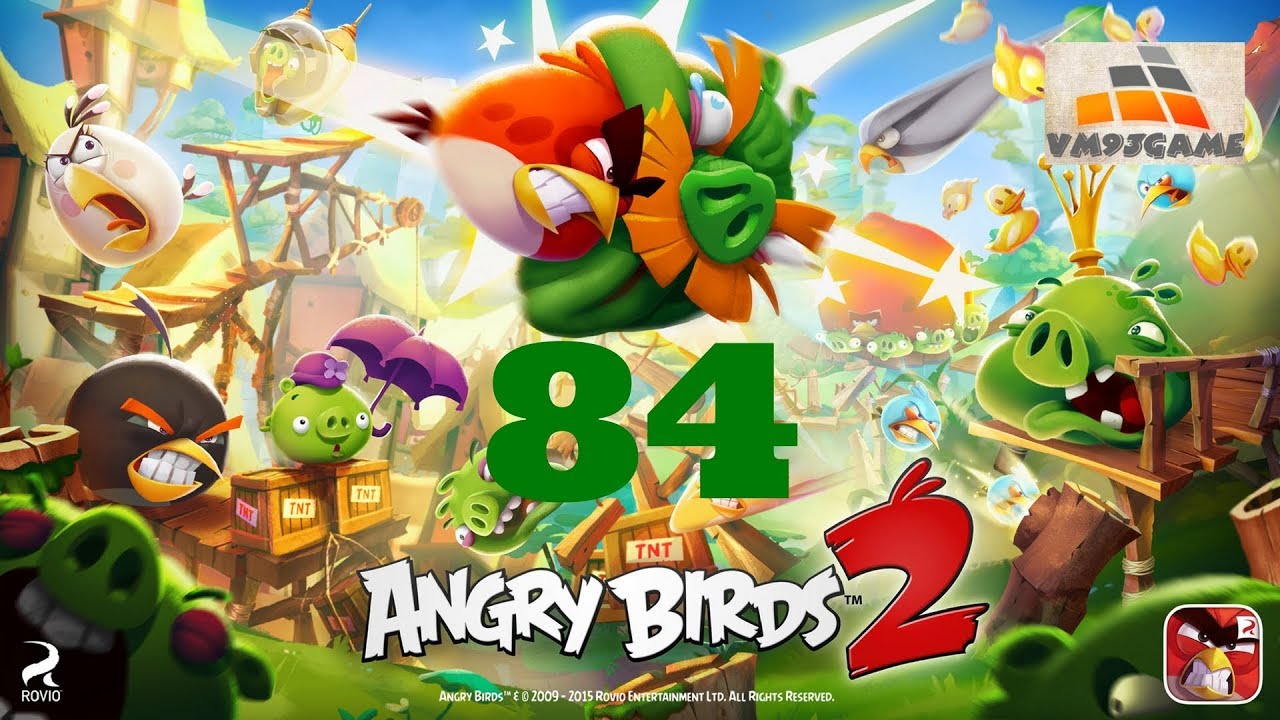 Angry Birds 2 Hard Level 84 Gameplay (iOS Android)