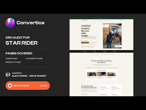 Video thumbnail for the Star Rider Wellness CRO Audit teardown