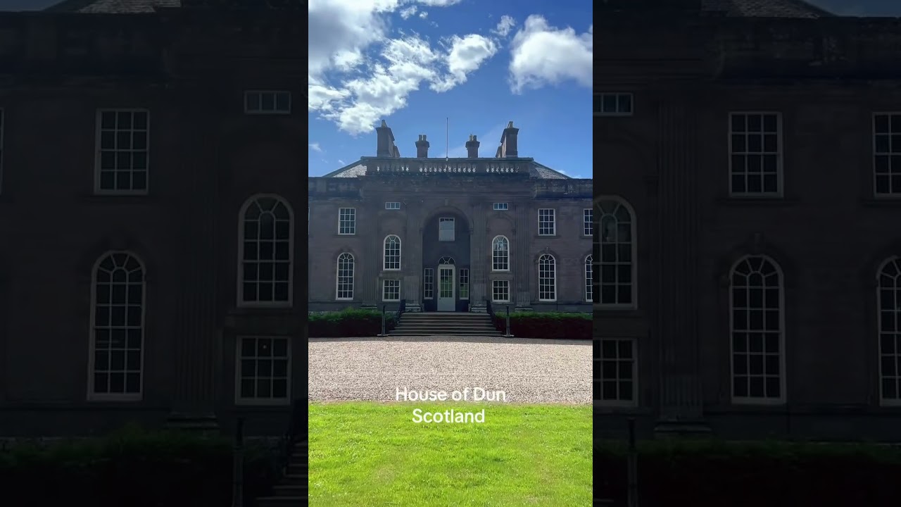 Best example of the Georgian period. The House of Dun Scotland 
