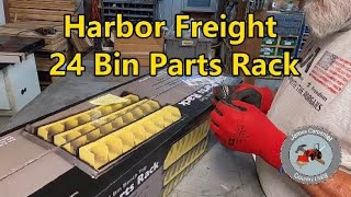 Harbor Freight 24 Bin Parts Rack