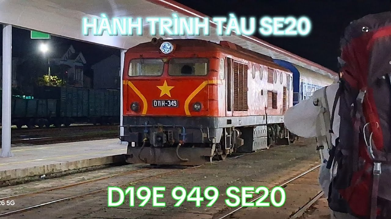 HÀNH TRÌNH TÀU SE20 CHẶNG ĐƯỜNG HUẾ-THANH HÓA (12/2/2025) #xuhuong #vlog #travel #vietnamrailways