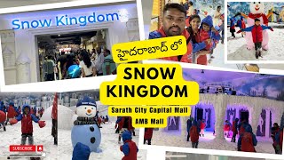 Snow Kingdom Hyderabad latest video | Sarath City Capital Mall | AMB Mall #snow