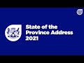 Western Cape State of the Province Address 2021