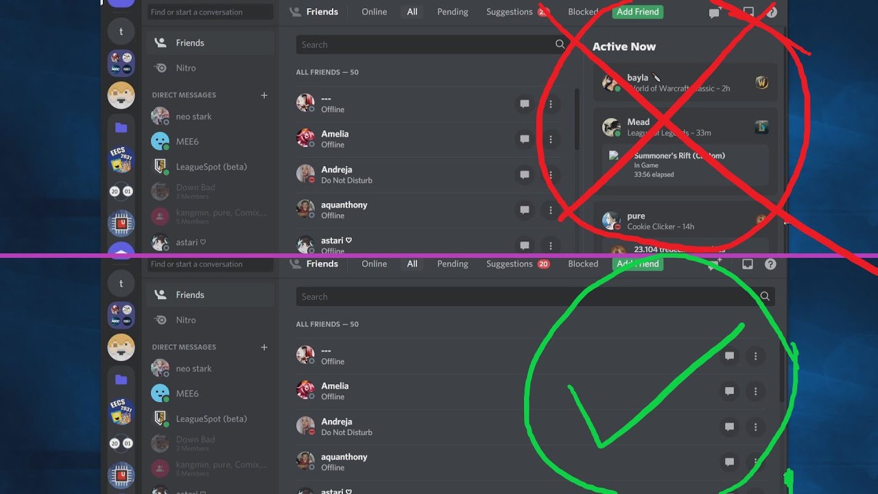 How To Hide Game Activity on Discord Mobile