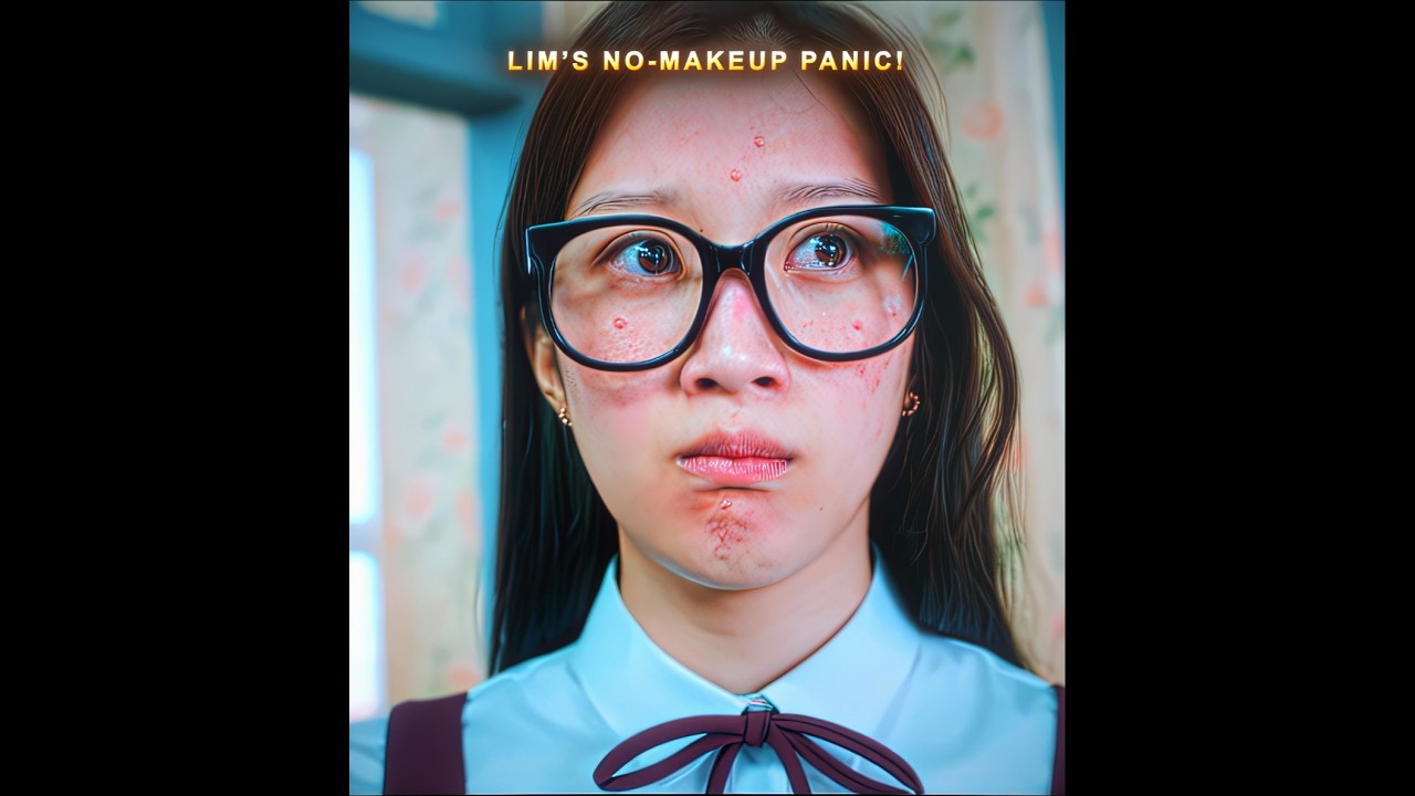 Lim's No-Makeup Panic! 😳🎭 | True Beauty