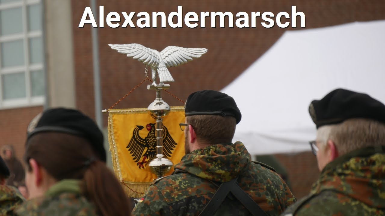 Alexandermarsch - Heeresmusikkorps Hannover / Gelöbnis Artillerielehrbataillon 325 Munster