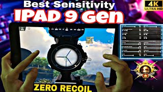 iPAD 9 GEN PUBG/BGMI Best Sensitivity✅