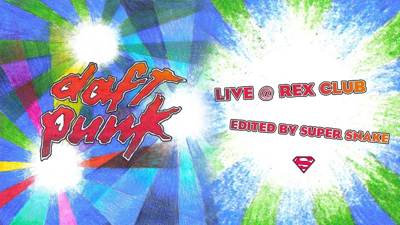 Daft Punk Live @ Rex Club (Polished and shortened) - YouTube