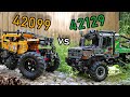 LEGO Offroad Comparison | LEGO 42129 vs 42099 | LEGO 42099 vs 42129 | Compare Mercedes LEGO Zetros