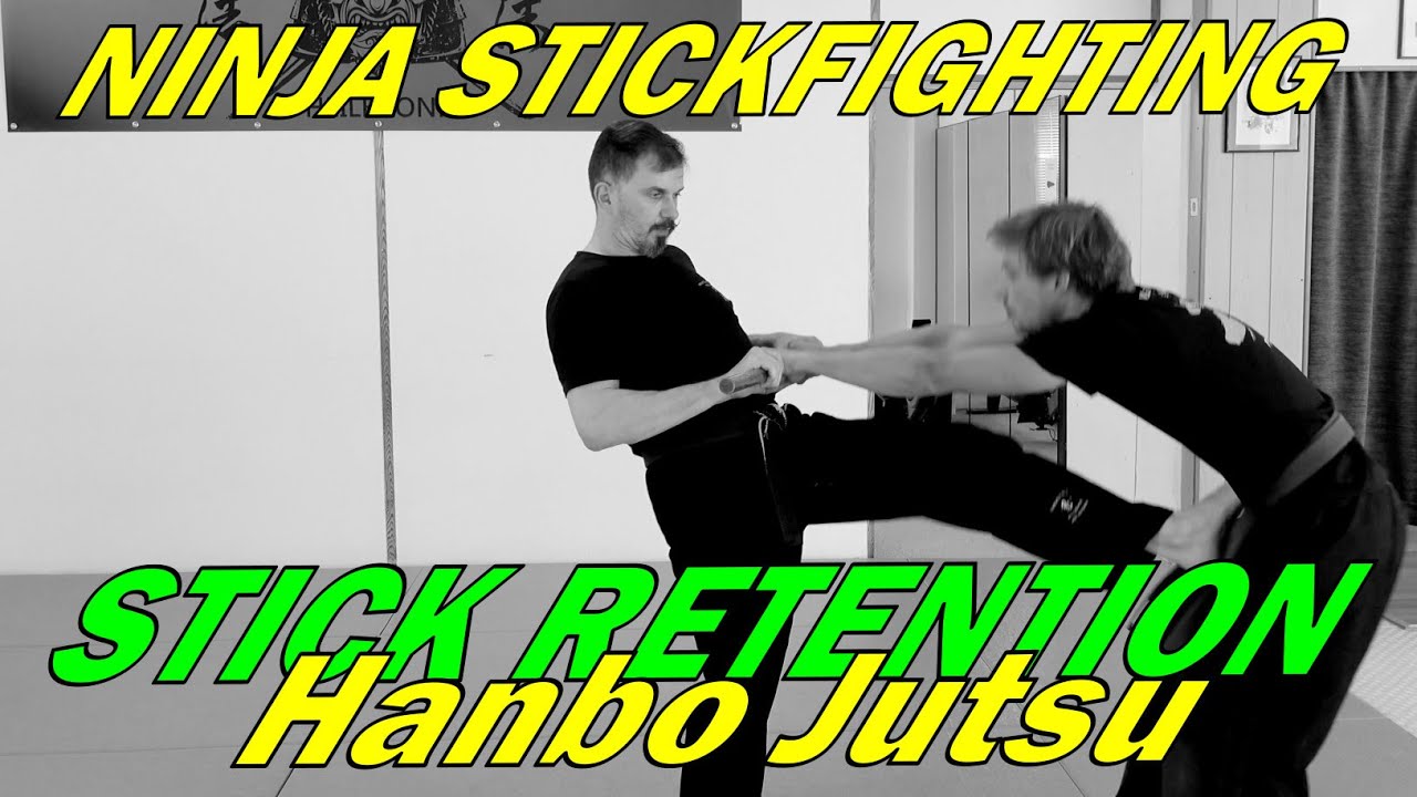 Ninja Stick Fighting Techniques - Hanbojutsu - Hanbo Training