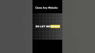 Hoe je elke website met één klik kunt klonen #clonewebsite