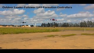 Outdoor Leader-Follower UAV-Formation Controllers P#1