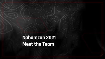 Nahamcon 2021 - Meet The Team Walkthrough