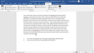 How to Change Reference Style in EndNote or MS Word | Step-by-Step Tutorial | Urdu/Hindi Guide