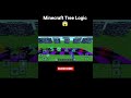 Minecraft Tree Logic 📈 🚀