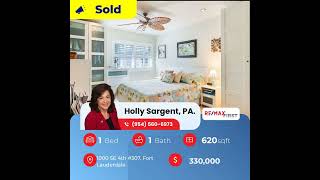 This Condominium at 10 00 Southeast 4th Unit 307, Fort Lauderdale has just been sold