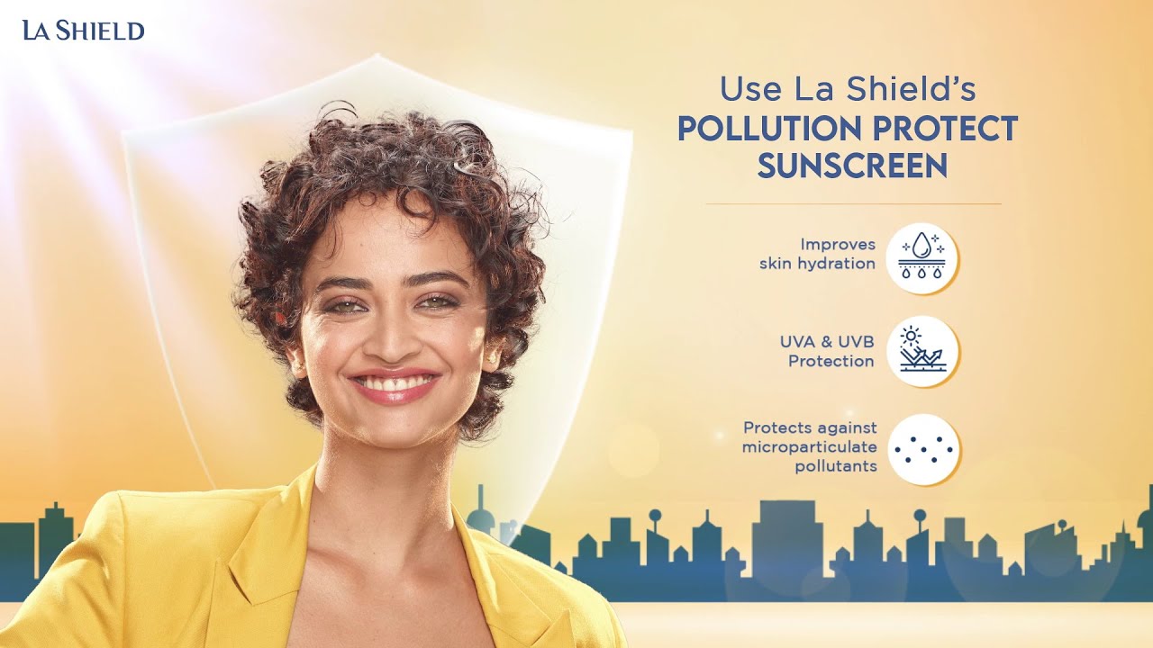 Sunscreen for Sun and Pollution! | La Shield Dual Protect Sunscreen