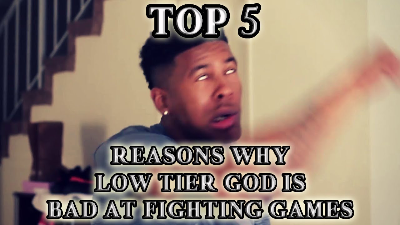 TOP 5 Reasons why LOW TIER GOD Is BAD at Fighting Games - KERMILLION