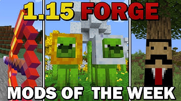 Minecraft 1.15 Forge Mods Of The Week | World Of Wonder, Graffiti, Magical Forest, And More!