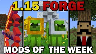 Minecraft 1.15 Forge Mods Of The Week | World Of Wonder, Graffiti, Magical Forest, And More!