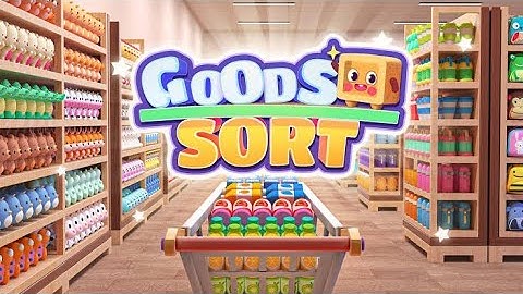 Goods Sorting 3D Gameplay 🛒 | Satisfying fun Grocery Store Sorting Puzzle 3D Game 🎮 |#Gamerslam 