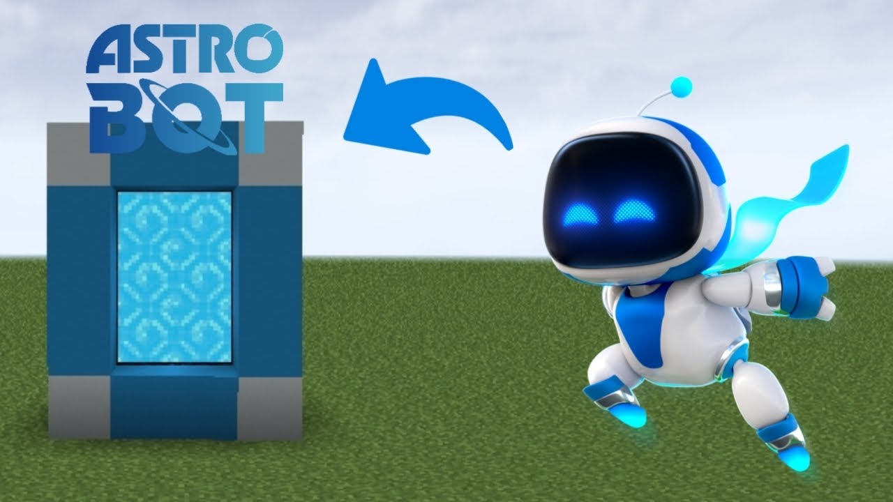 CARA MEMBUAT PORTAL ASTRO BOT - MINECRAFT - YouTube