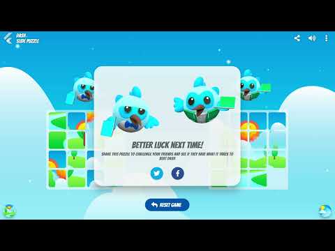 Dash Slide Puzzle | Flutter Puzzle Hack 2nd Place 🥈 | #flutterpuzzlehack