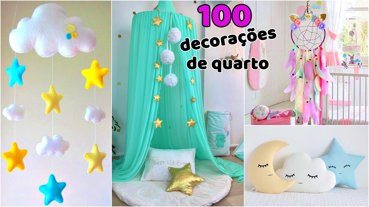 100 IDEIAS DIY DE DECORAÇÃO DE QUARTOS QUE VOCÊ VAI AMAR