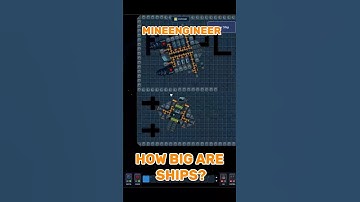 How big you can build in MineEngineer? #devlog #gaming #spaceengineers #spacesim #terarria #gaming
