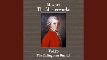 String Quartet in G major K387: Andante cantabile