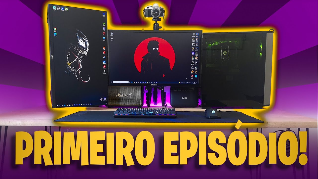 Monitor Gamer Shin Kai 24 Polegadas Curvo 165Hz Warrior - MN103 MN103 -  Casa & Vídeo