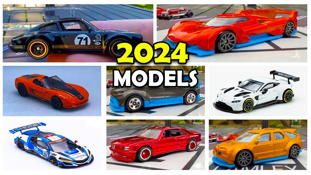 Preview Hot Wheels 2024 New Models, Toyota Gr86 Advan, ASton Martin